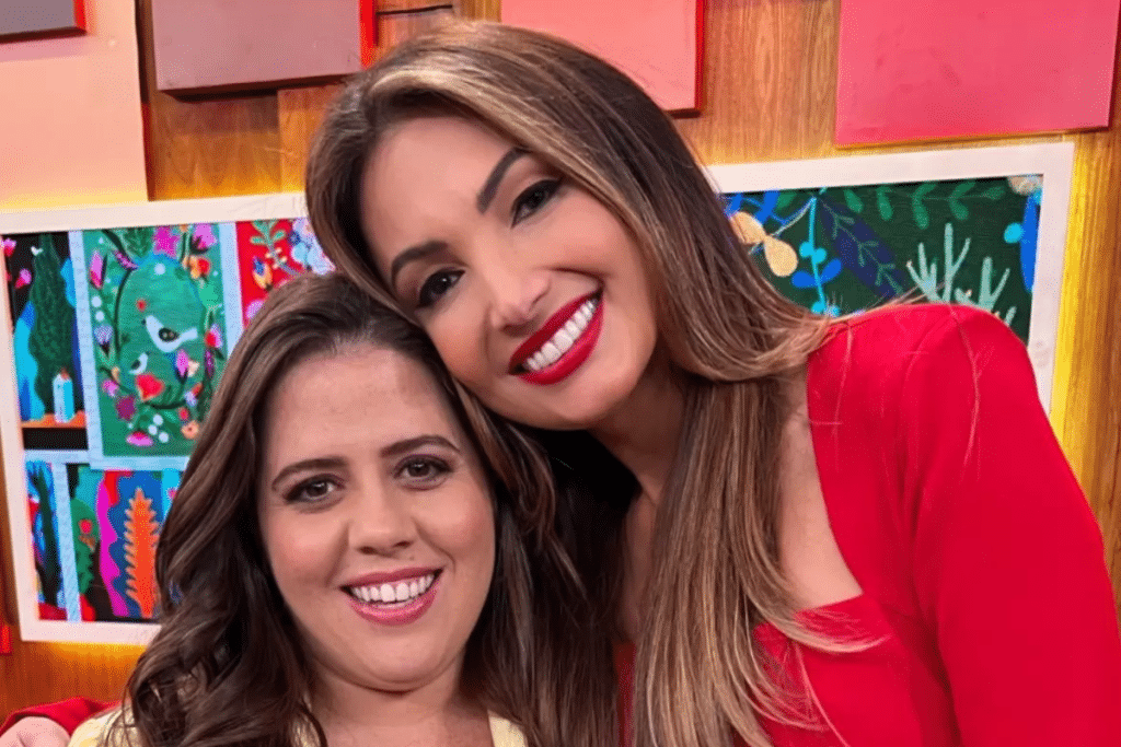 Tati Machado e Patrícia Poeta. (Foto: Reprodução)