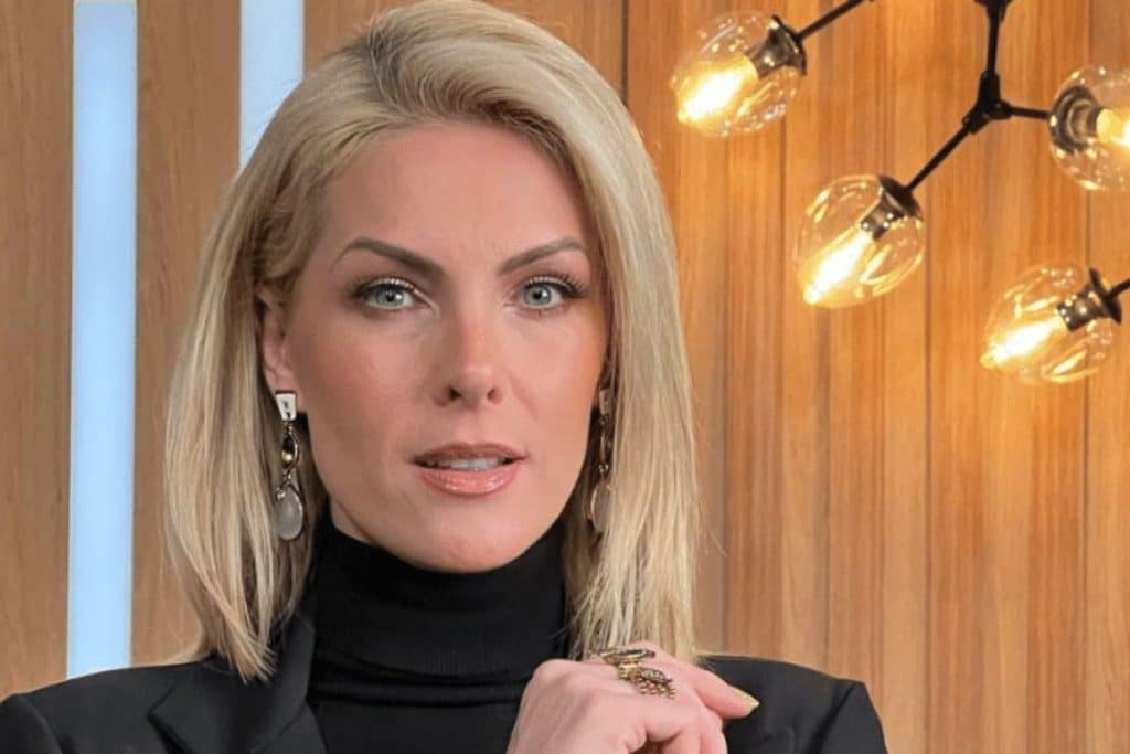 A apresentadora Ana Hickmann